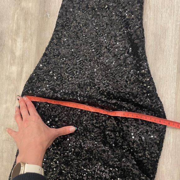 REVOLVE Samba Gown in Black Sequin - Picture 5 of 11